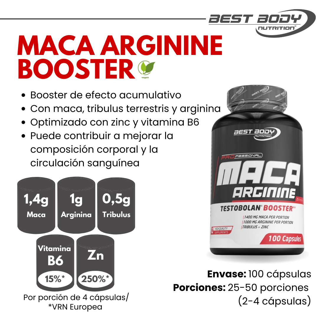 MACA ARGININA BOOSTER