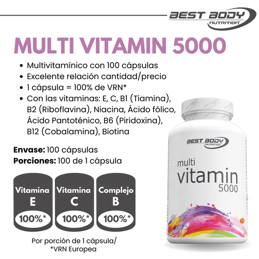 MULTI 5000 multivitamínico