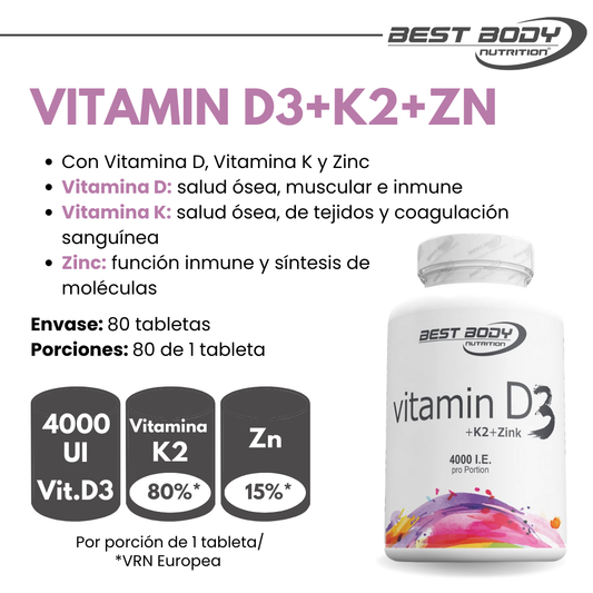 VITAMINA D3+K2+ZINC