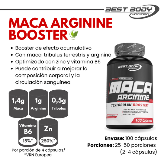 MACA ARGININA BOOSTER