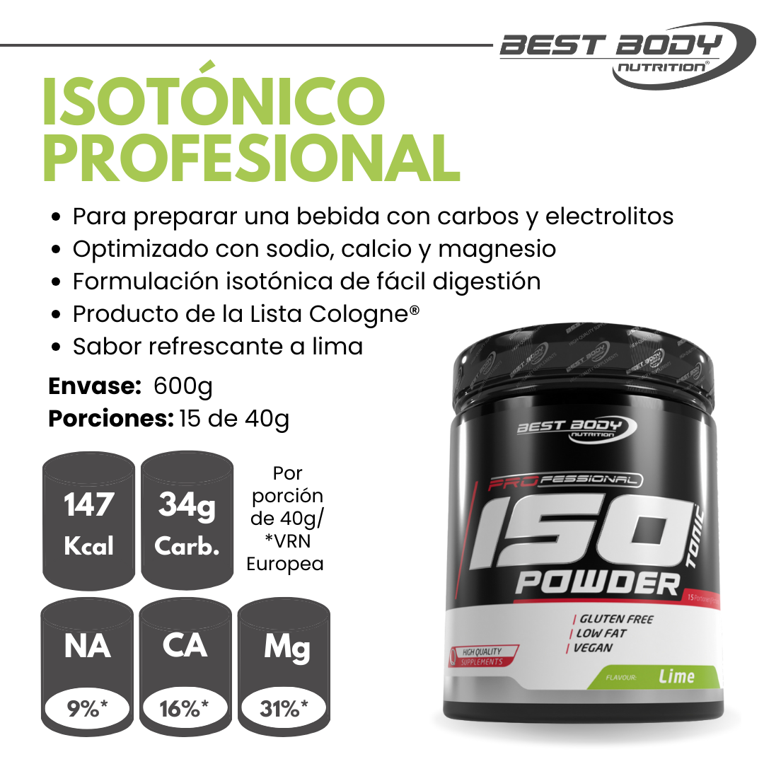 POLVO ISOTONICO Profesional 600g