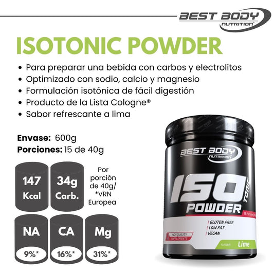 POLVO ISOTONICO 600g