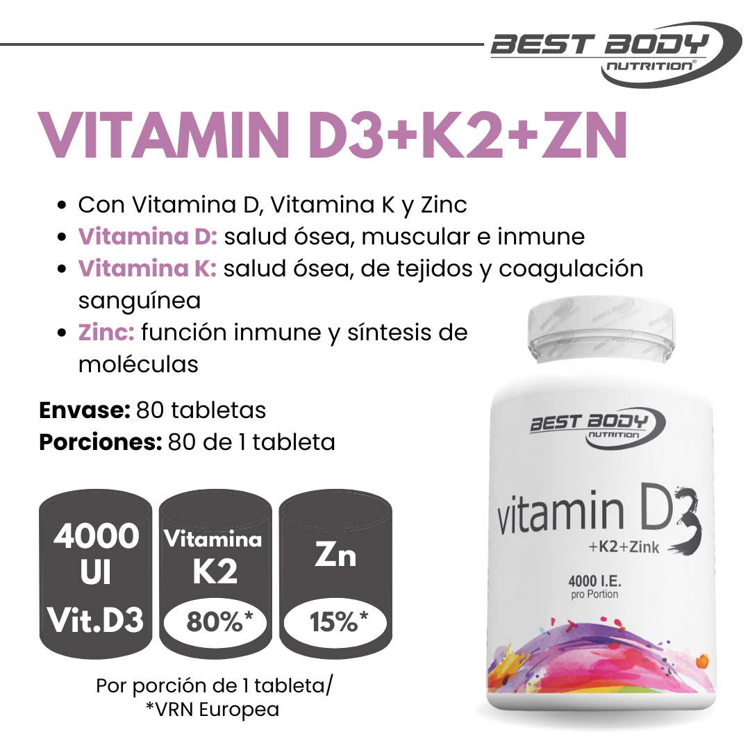 VITAMINA D3+K2+ZINC