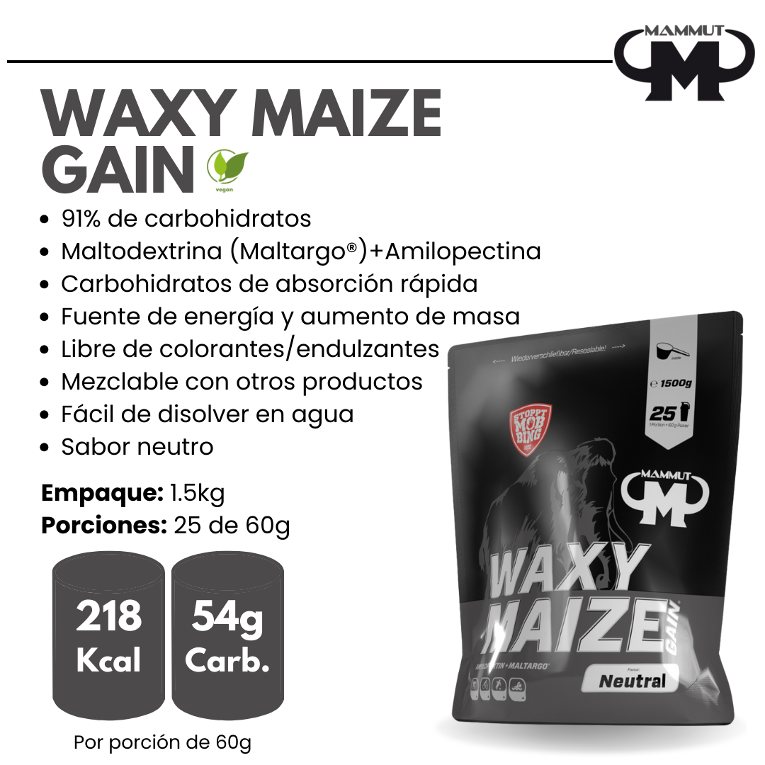 MAMMUT WAXY MAIZE Gain 1500g